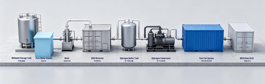Water Electrolysis Hydrogen Production System Works