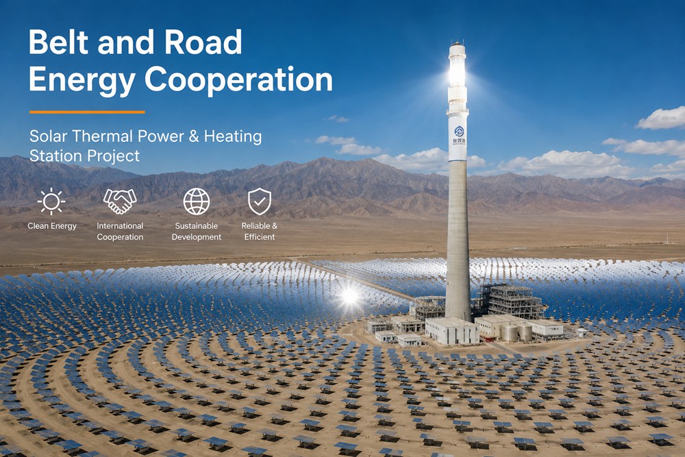 Belt and Road Energy Cooperation Solar Thermal Power & Heating Station Project