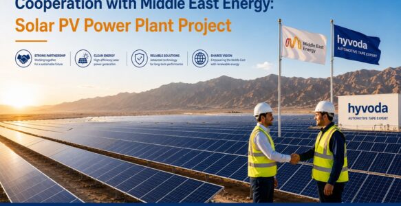 Cooperation with Middle East Energy: Solar PV Power Plant Project
