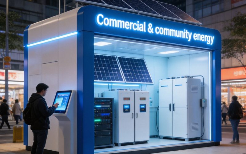 Distributed Stations Commercial & community energy